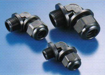 0609 KSS qlTwY RIGHT ANGLE NYLON CABLE GLAND